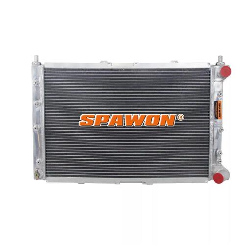 SPAWON Fit 1999-2006 Alfa Romeo 156 2.0L 2.5L TS JTS V6 Aluminum Radiator MT