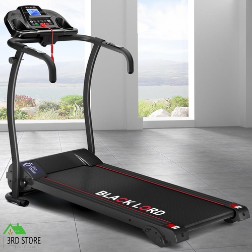 RETURNs BLACK LORD Treadmill Electric Exercise Running Machine Foldable Walking Pad