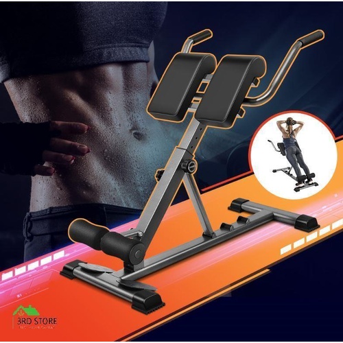 Weight Bench Roman Chair Back Hyperextension AB Workout Fitness