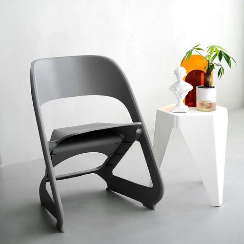 ArtissIn Set of 3 Dining Chairs Office Cafe Lounge Seat Stackable Plastic Leisur