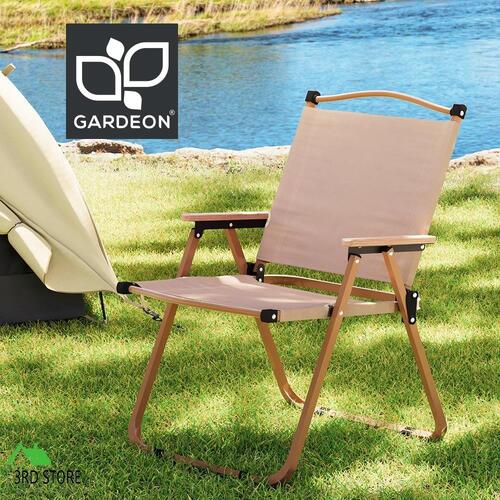 Gardeon Outdoor Camping Chairs Portable Folding Beach Chair Patio Furniture
