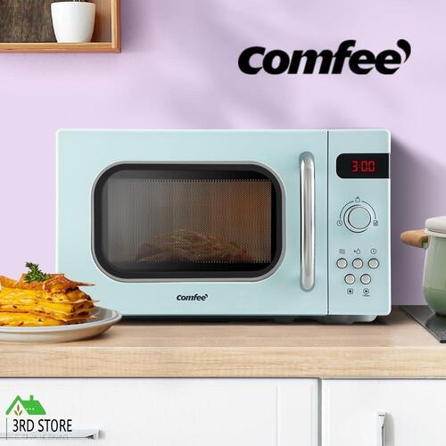 RETURNs Comfee 20L Microwave Oven 700W Countertop Kitchen 8 Cooking Settings Green