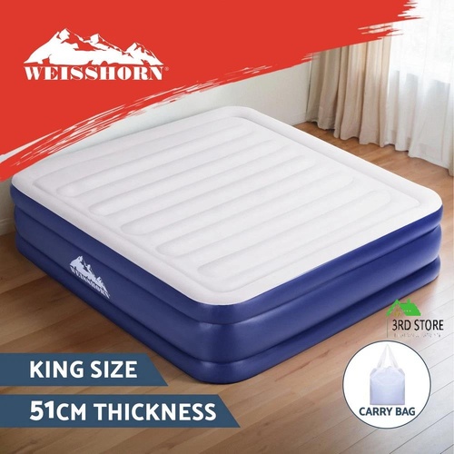 Weisshorn Air Mattress King Inflatable Bed Air bed 51cm