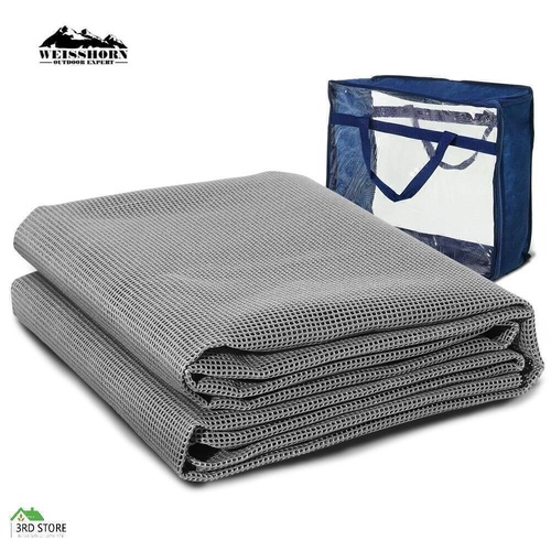 Weisshorn 4M X 2.5M Annex Matting Floor Mats Mesh Caravan Park Camping Picnic