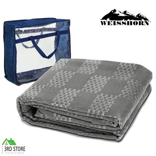 Weisshorn 4M X 2.5M Annex Matting 600 GSM Floor Mats Mesh Caravan Parks Annex