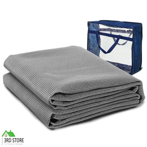Weisshorn 5M X 2.5M Annex Matting Floor Mats Mesh Caravan Park Camping Picnic