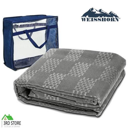 Weisshorn 5M X 2.5M Annex Matting 600 GSM Floor Mats Mesh Caravan Parks Camping