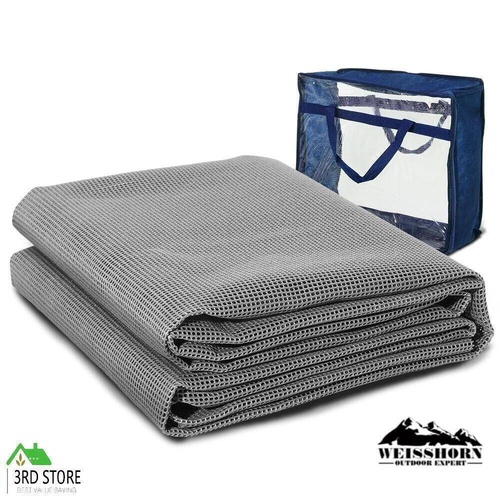 Weisshorn 7M X 2.5M Annex Matting Floor Mats Mesh Caravan Park Camping Picnic