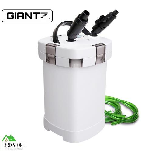 Giantz Aquarium Filter External Canister Pump Aqua Fish Tank Pond Marine 1250L/H