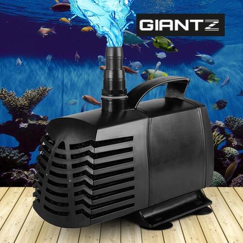 Giantz Aquarium Pump Pond Pump 3000L/H Aqua Internal Filter Fish Tank