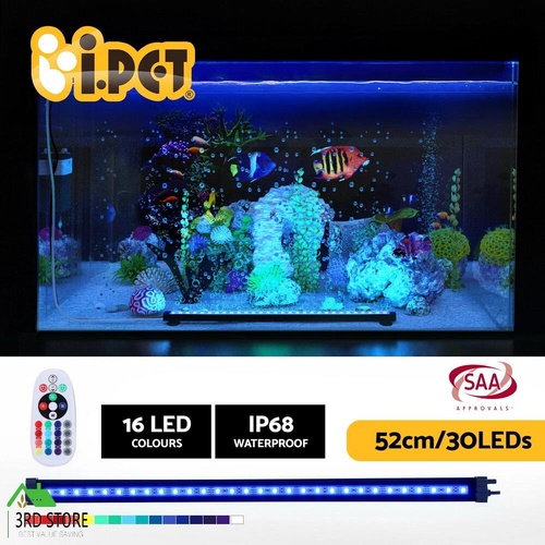 i.Pet Aquarium Light Submersible 52CM Air Bubble LED Light
