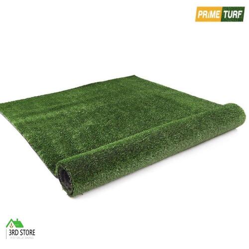 Primeturf Synthetic Artificial Grass Fake TurP plant Plastic Lawn Olive 10mm