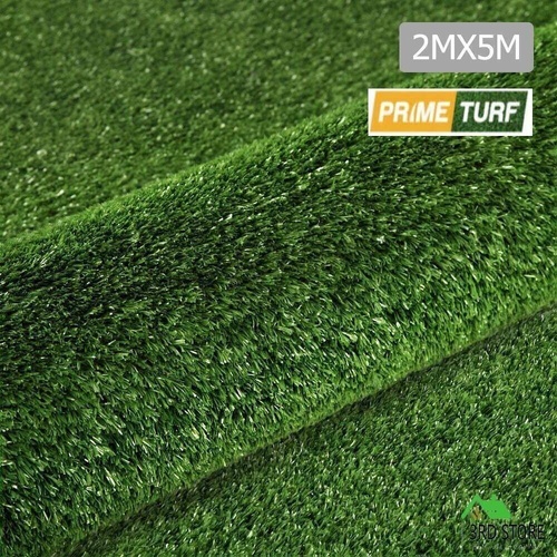 Primeturf Artificial Grass Synthetic Fake Turf 2Mx5M Plastic Olive Lawn 10mm