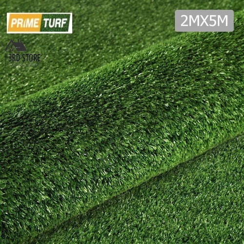 Primeturf Artificial Grass Synthetic Fake 2m x 5m Turf Plant Plastic Lawn 17mm