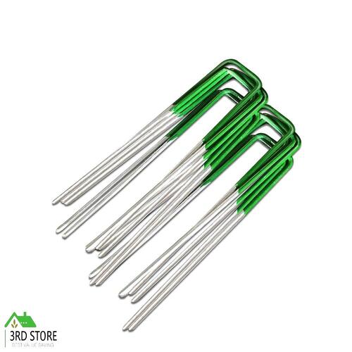 Primeturf Synthetic Artificial Grass Pins Fake Lawn Turf Weed Mat Pegs 100pcs