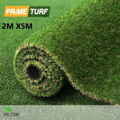 Primeturf Artificial Grass 30mm 2mx5m Synthetic Fake Lawn Turf Plastic Plant 4-coloured