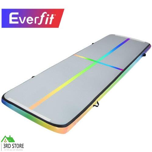 Everfit 4X1M Air Track Inflatable Tumbling Mat Gymnastics Yoga Mat