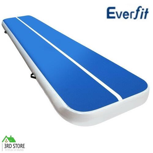 Everfit 4Mx1M Air Track Inflatable Tumbling Mat Airtrack Pump Gymnastics