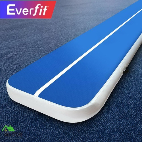 Everfit 6X1M Airtrack Inflatable Air Track Tumbling Mat Home Floor Gymnastics BL