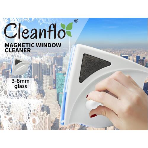 Magnetic Window Double Side Glass Wiper Cleaner Surface Cleaning Brush Car Tool