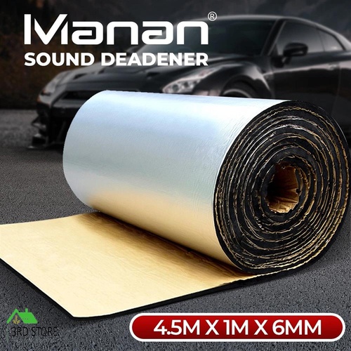 Manan Sound Deadener Foam Roll 60% Thicker Car Heat Shield Auto Insulation Mat