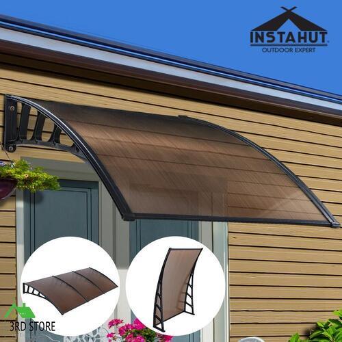 RETURNs Instahut Window Door Awning Door Canopy Outdoor Patio Cover Shade 1.5mx3m DIY BR