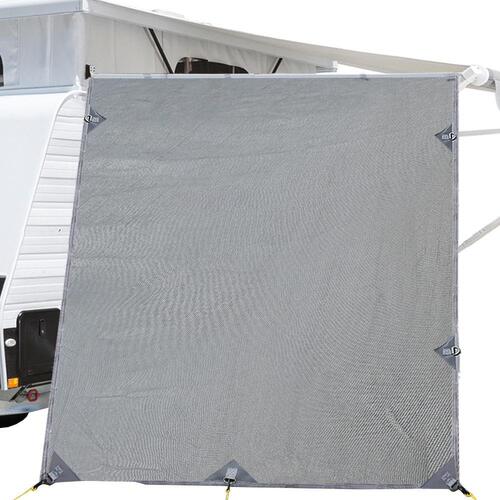 Caravan Privacy Screens Roll Out Awning 2.1x1.8M Sun Shade Pop Top End Wall Side