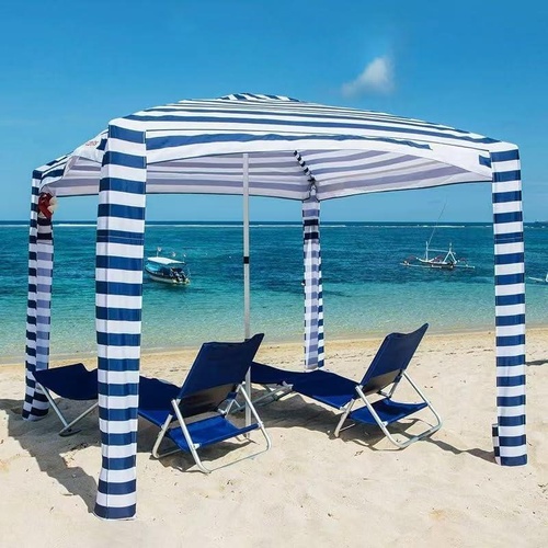 CoolCabanas Large Beach Tent 5.8m2 Family SunShade Portable Cover Umbrella Shade