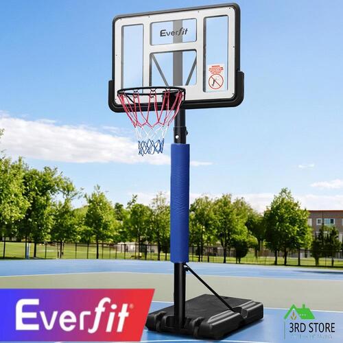 Everfit 3.05M Basketball Hoop Stand System Portable Height Adjustable Net Ring