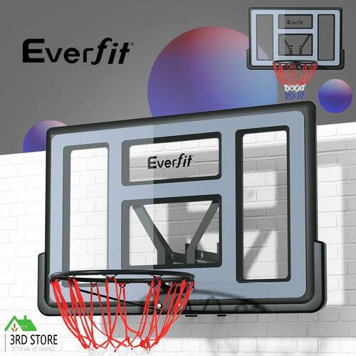 Everfit Basketball Hoop 43" Wall Mounted Backboard Pro Sports Indoor Outdoor
