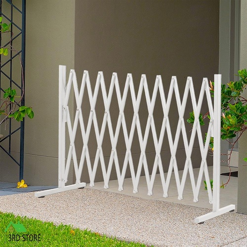 Garden Gate Security Pet Baby Fence Barrier Safety Aluminum Indoor Outdoor