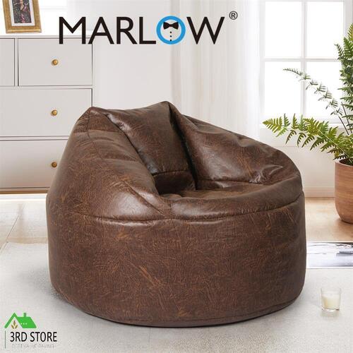 Marlow Bean Bag Chair Cover PU Indoor Home Game Lounger Seat Lazy Sofa Large