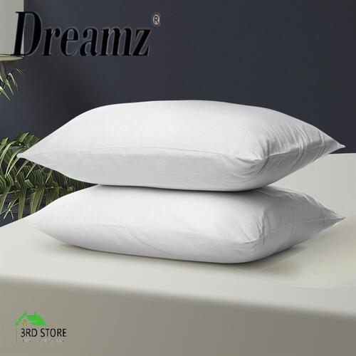 Dreamz Pillows Inserts Cushion Soft Body Support Contour Luxury Microfibre