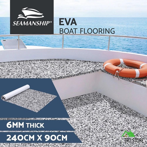 Seamanship EVA Foam Boat Flooring Marine Mat Decking Sheet 240x90x0.6cm Camo