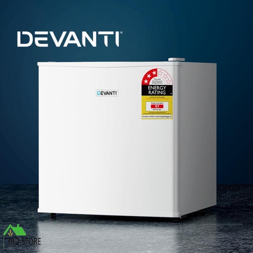 Devanti Portable Electric Mini Bar Fridge Office Refrigerator Cooler Freezer 48L