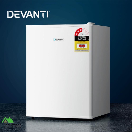 Devanti Bar Fridge Mini Freezer Small Refrigerator Portable Home Wine Cooler 70L