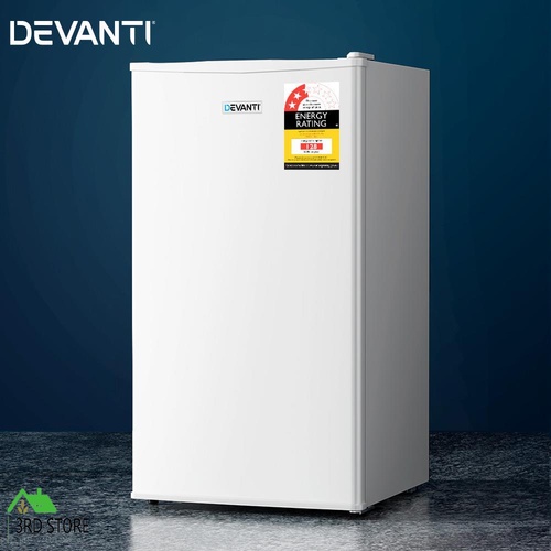 Devanti Mini Bar Fridge Portable Office Home Refrigerator Cooler Freezer 95L