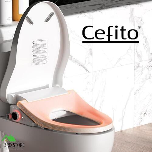 Cefito Bidet Electric Toilet Seat Cover Electronic Seats Auto Smart Spray Knob