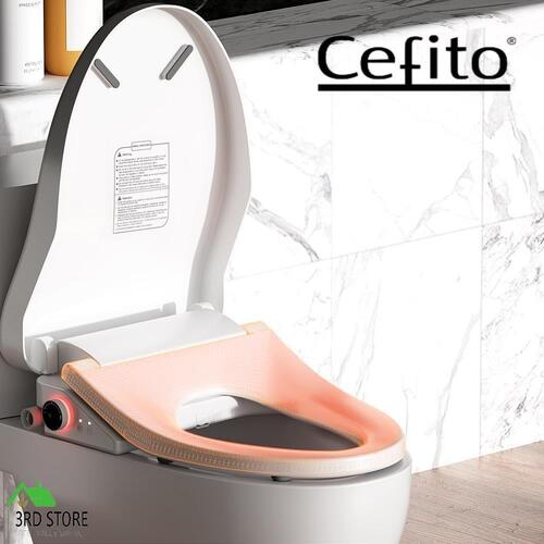 Cefito Bidet Electric Toilet Seat Cover Electronic Auto Smart Spray Remote