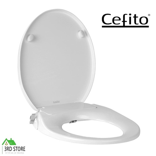 Cefito Non Electric Bidet Toilet Seat W/ Cover Bathroom Spray Water Wash
