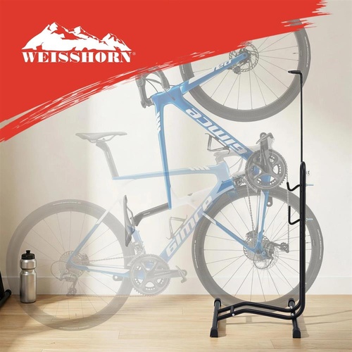 Weisshorn Vertical Bike Stand 4-in-1 Space-Saving Adjustable Indoor Storage Rack
