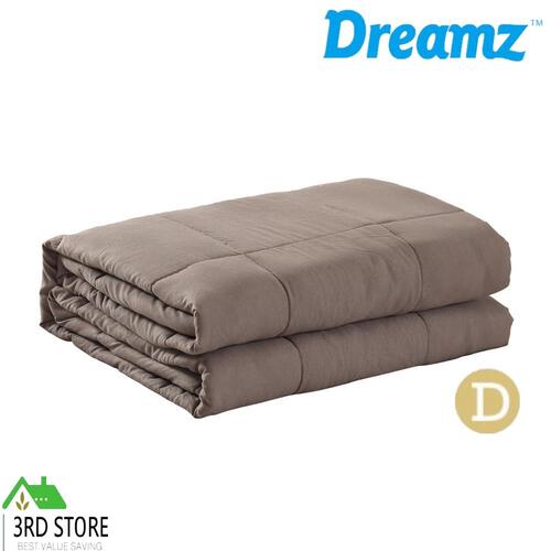DreamZ Weighted Blanket Heavy Gravity Deep Relax 5KG Adult Double Mink