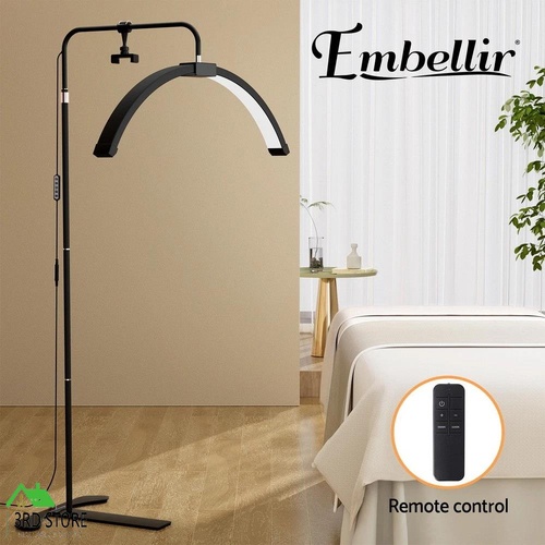 Embellir LED Beauty Light Half Moon Lamp Makeup Tattoo Eyelash Extensions Salon