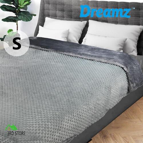 Dreamz Weighted Blanket Cover Quilt Duvet Doona Kid Single Bed Warm Relax