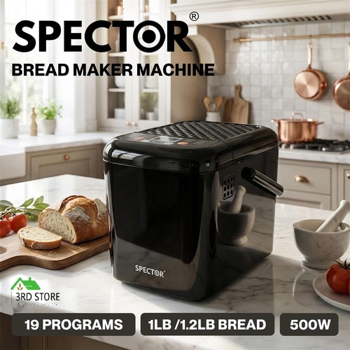 Spector Bread Maker Machine Oven Non Stick Bakehouse Automatic Kneading Mixing