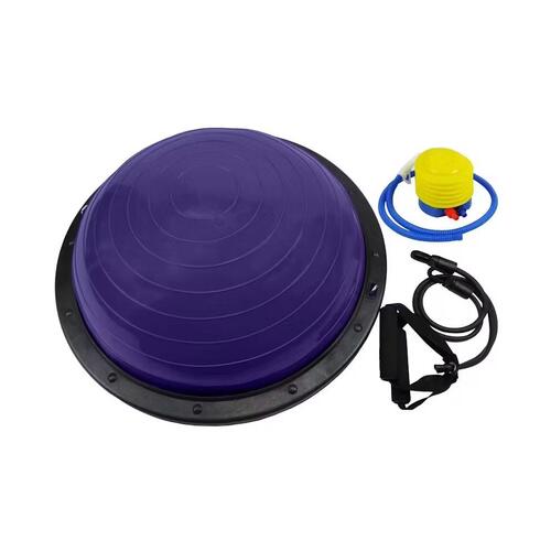 Fitness Yoga Ball Home Gym Workout Balance Trainer Pilates Purple