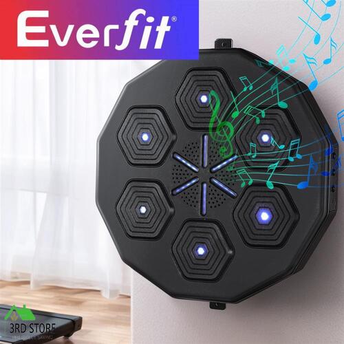 Everfit Music Boxing Machine Bluetooth Target Punching USB Chargeable Home Gym