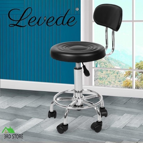Levede Salon Stool Swivel Bar Stools Chairs Barber Hydraulic Lift Hairdressing