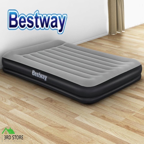 Bestway Air Bed Beds Mattress Premium Inflatable Built-in Pump Queen Size