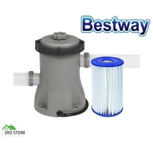 Bestway Filter Pump Pumps Filters Cartridge Swimming Pool Cleaner Cleaning